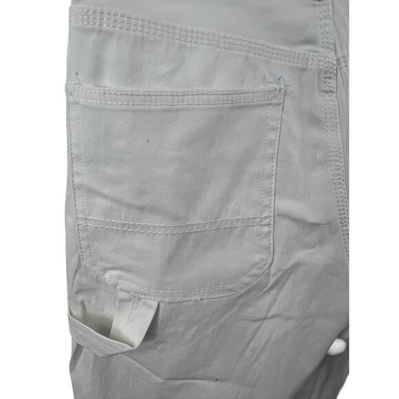 Bass Creek Outfitters Men's White Stretch Carpenter Shorts 30 Outdoor Workwear - Picture 15 of 16